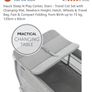 travel cot with mattress x 2 Image 4