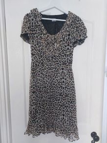 beautiful leopard print dress