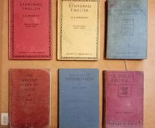 Six Old School Books