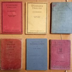 Six Old School Books