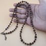 Vintage Tiger'sEye ,Jasper & Old Brass Beads Necklace Image 7