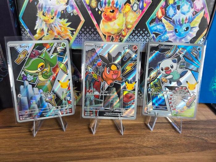 Complete First Partner Illustration Collection - All 9 starter trios NM
