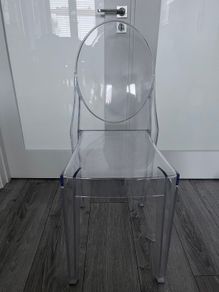 Perspex dining chair