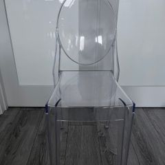 Perspex dining chair