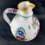 Vintage Art Pottery Hand Painted Pitcher from Modra Slovakia Image 4