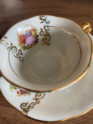 Vintage porcelain Tea cup and Saucers