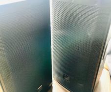 Pair of Electro-Voice EV ZLX-12P-G2 Powered Speakers with Padded Covers - As New