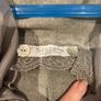 Grey wedding suit with slip dress and matching cardigan Image 4