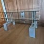 glass tv stand Image 2