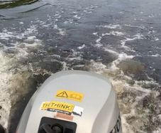 10hp Honda outboard engine