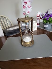 Antique sand timer