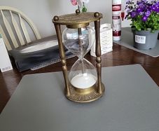 Antique sand timer