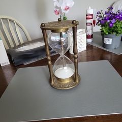 Antique sand timer