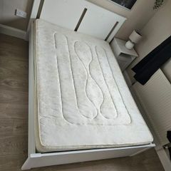 Double bed with double mattress