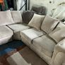 Grey corner Verona sofa couch Image 4