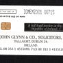 1996 Ireland 5 unit Manx Telecom Showing Customs House and FInancial Services Centre, Dublin Ltd promoting John Glynn & Co Solicitor, in Tallaght (Siemens - S30 (Module 34)) New in packaging Image 2