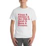 Liverpool Klopp, Alisson, Van Dijk, Salah, Mane, Firmino Mens 100% Cotton T-Shirt Image 5
