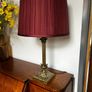 1950's Art Deco Style Brass Table Lamp Image 10