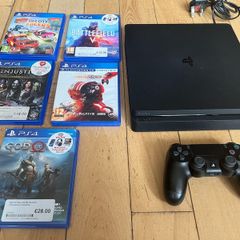 PlayStation 4 Slim and games