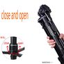 New Aluminum Alloy Expandable Professional Tripod Black Image 8