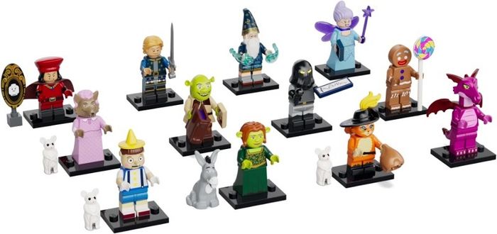 Lego Shrek minifigures
