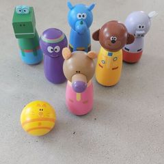 Hey Duggee Wooden Skittle Set