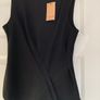 ladies black top Image 2