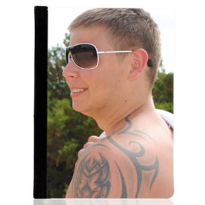 iPad Pro 9.7 inch - Personalised Leather flip Cover - With your own design