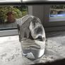 Orrefos Glass Paperweight Elephant heavy Image 2