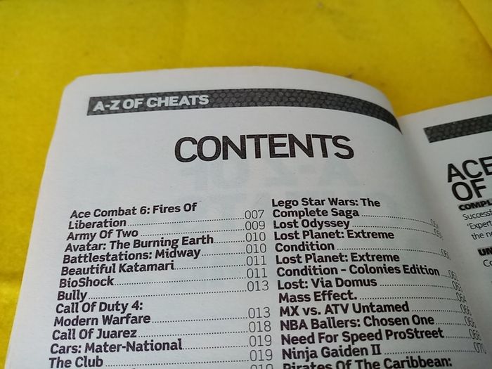 A to Z of cheats volume 3  Xbox 360 Games Original