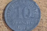 German Empire, Germany, 10 Pfennig 1919 - free standard postage