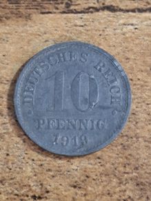 German Empire, Germany, 10 Pfennig 1919 - free standard postage