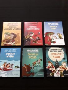 Kids books ksiazki dla dzieci Operacja serja detektywistyczna dla dzieci 6+