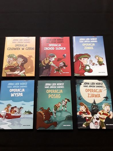 Kids books ksiazki dla dzieci Operacja serja detektywistyczna dla dzieci 6+