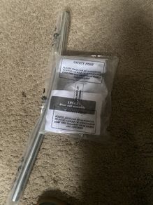 Shower riser rail