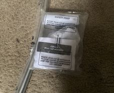 Shower riser rail