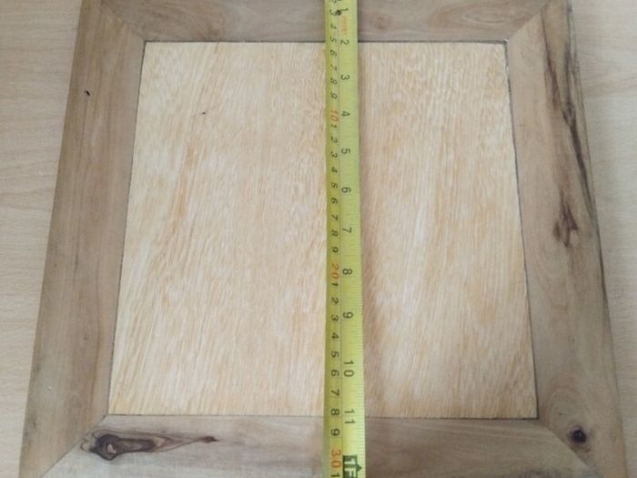 Handmade hardwood chessboard (needs some TLC) FREEPOST