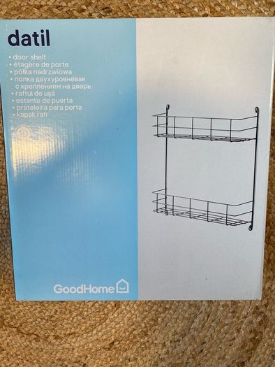 Kitchen door storage rack