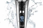 Electric Shavers for Men Cordless Rechargeable,Electric Razor for Men Wet&amp;Dry Waterproof,Mens Shaver with Pop-up Beard Trimmer,Rotary Shaver with LED Display