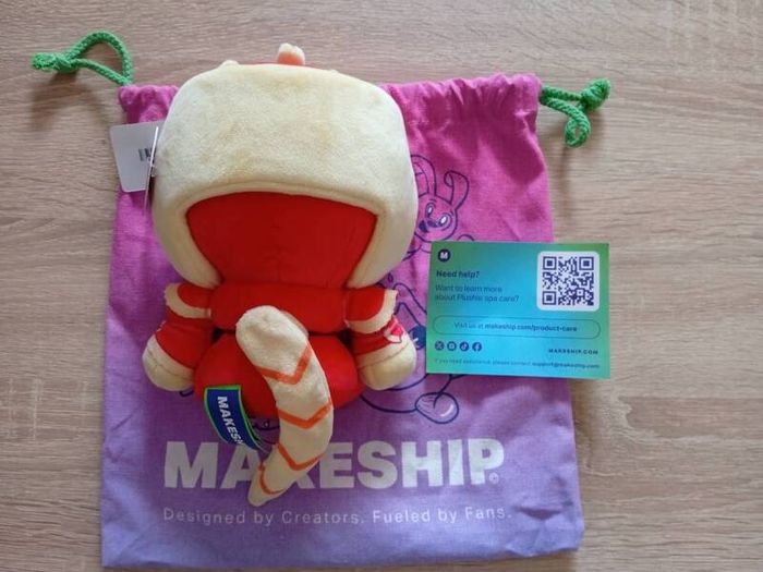 Makeship Kai Plushie Gravity Circuit Limited Edition 1 of 376 Brand New