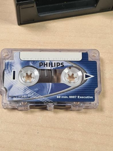 PHILIPS 0007 audio mini cassettes executive tape 60 min dictation tapes x 10 Blank dictaphone