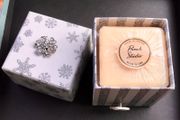 Cranberry Soap Bar in Music Box