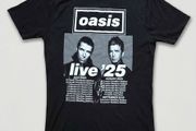 Oasis Tour Muscle Fit T-Shirt Mens Medium