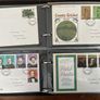Collection of 80 UK First Day Cover stamps 1970 to 1979 in album with 10 extra pages Image 9