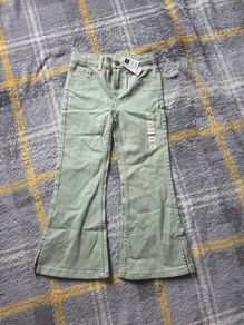 5-6years, With Tags Green Kick Flare Jeans