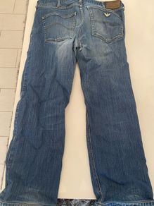 Two pair of Armani jeans (both have holes)