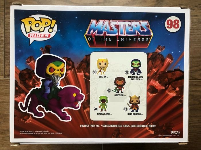 Skeletor on Panthor (Flocked Funko Exclusive)