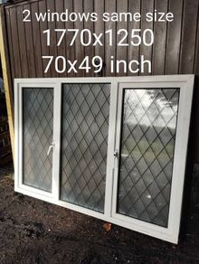 PVC windows Double Glazed