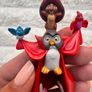 Disney Sleeping Beauty Owl As Prince Phillip aprox. 10.5 cm. Used Please see photos Image 6