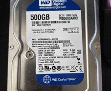 Western Digital 500gb 3.5" Sata